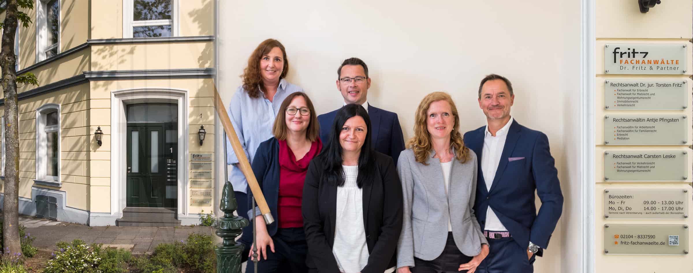 Dr. Fritz Fachanwaelte Kanzlei Team